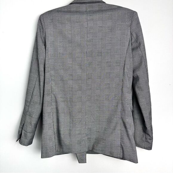 ASTR The Label Check Plaid Double Breasted Blazer Sz Small - Picture 16 of 16